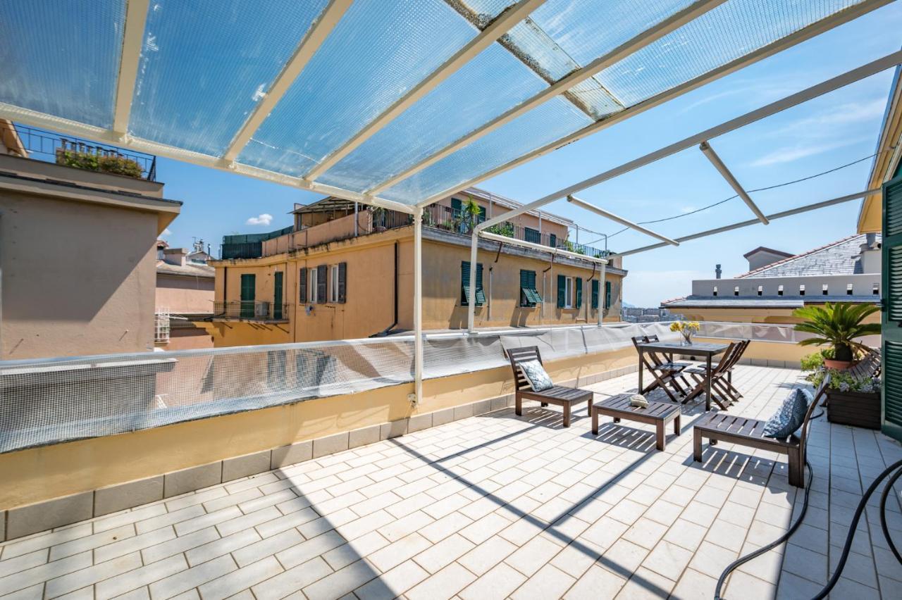 Apartamento Joivy Penthouse Flat With Terrace Génova Exterior foto